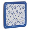Premier Housewares Blue Rose Coasters - Set of 4