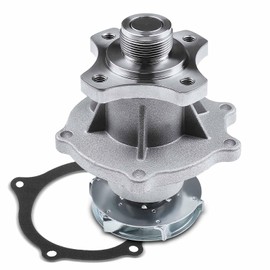 A-Premium Engine Water Pump W/Gasket Compatible with Chevy Colorado 07-12, Trailblazer & GMC Canyon, Envoy & H3 & Isuzu Ascender, i-280, i-290 & Bravada & 9-7x & Rainier - (DOHC), for# 12620226