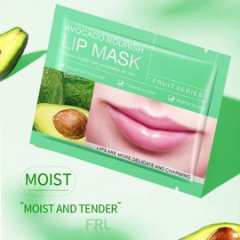 Virecose Avocado Collagen Lip Masks Set of 10