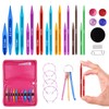 Hobekoee Short Interchangeable Knitting Needles Set