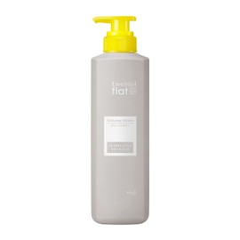 Flat Essential Flat Volume Down Treatment, Curly Hair, Curly Hair, Ends, Difficult to Spread, Straight Hair, Formulated with Detangling Ingredients (Conditioning Ingredients) Bottle, 16.9 fl oz (500 ml)