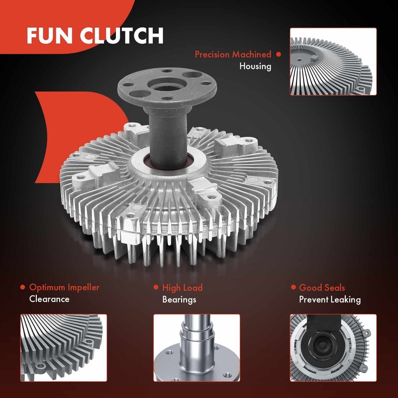 A-Premium Engine Cooling Fan Clutch Compatible with Land Rover Range