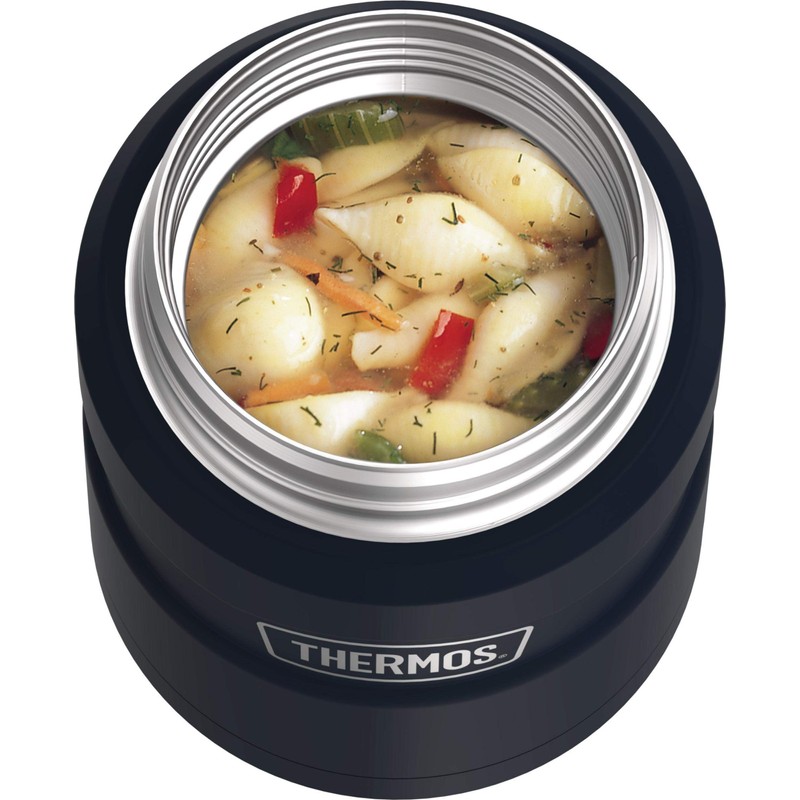 Thermos Stainless King Vacuum Insulated Food Jar, 470ml, Midnight Blue,