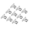 10 Pcs Linear Motion Rail Guide Support Aluminum Alloy High