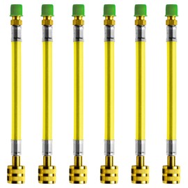 Leak Saver UV Dye, 6 Pack (Dye Only, No Sealant) UV Refrigerant Leak Detection Dye for Automotive, Home, Commercial, and Marine Air Conditioner and Refrigeration Systems up to 5 Tons - Made in the USA