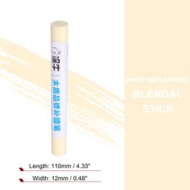 HARFINGTON Wood Filler Sticks Wood Furniture Scratch Repair Filler Sticks Furniture Touch Up Markers with Yellow Scraper for Wood Holes Wood Floor Table Door Cabinet, White Maple-Wood