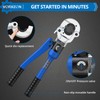 VORXEON Copper pipe Pro press crimper 8 Ton Hydraulic Tube