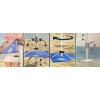 Tommy Bahama 8 ft Beach Umbrella with wind vent and