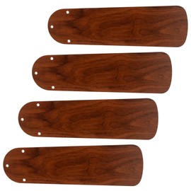 RecPro RV 42" Ceiling Fan Blades | 16.5" Thick | Replacement Blades Only | 4 Pack (Rustic Cherry Finish)