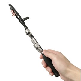 Orurdo Fishing Tackle Fishing Rod Compact Rod Glass & Carbon Fishing Rod for Saltwater and Freshwater Use, Portable Lightweight Fishing Rod for Spinning Reel, Includes Storage Bag for Fishing Rods, 0.8 m qb300083a00n0