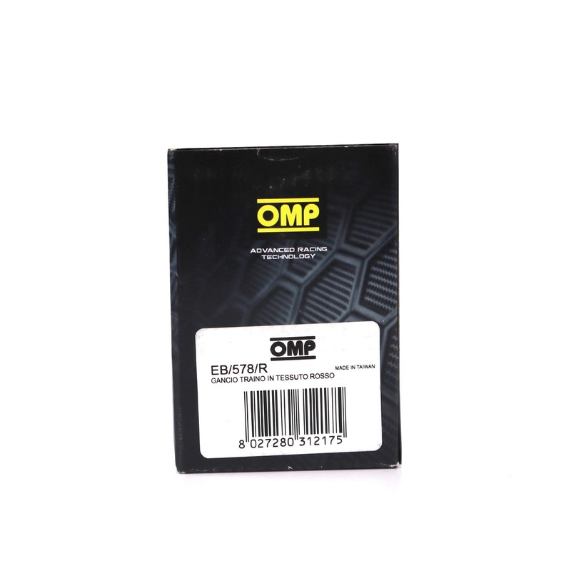 Omp OMPEB/578/R Trailer Hook Stainless Steel, fabric, red, diameter: 100