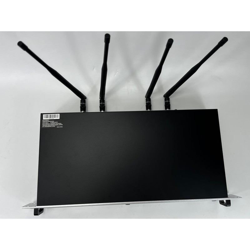 MicrocQueen Professional UHF Wireless Microphone System, Dual Channel 530–580MHz with