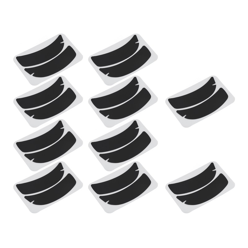 10 Pairs Eyelash Extension Under Eye Gel Pads Notch Flexible