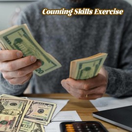 Wowok 420 Pcs Play Prop for Education Learning, Develop Early Math Skillscolor: Army Green, size: Large