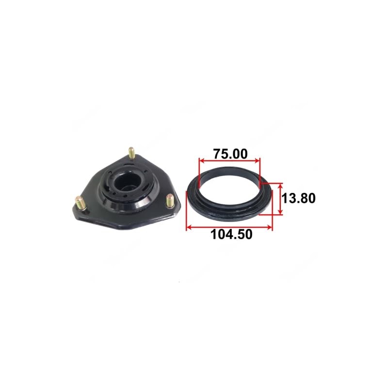 TENACITY Strut Mount Front W/Bearing Set LH+RH for Toyota Rav4