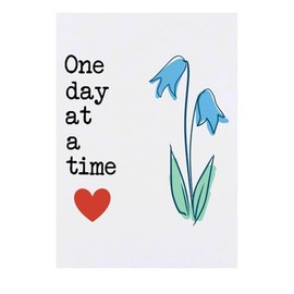 Azeeda 'Ein Tag nach dem anderen ' Temporäres Tattoo - Hautfreundlicher & Ungiftiger Abziehbild · Wasserfest (TO00084833)