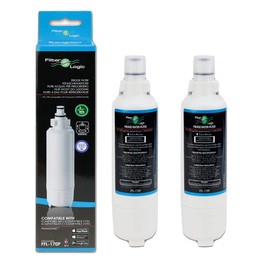 FilterLogic FFL-170P Fridge Water Filter Compatible with Panasonic CNRAH-257760, CNRBH-125950, PANCNRBH125950; WD-257760, NR-BG53V2, NR-BG53VW2, NR-B53V1, NR-B53V2, AH-PCN; FL-330, AQF-257760 (2 Pack)