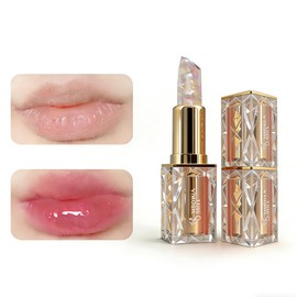 Lynlyulinger Temperature Changing Lipstick, Color Changing Lipstick, Jelly Lipstick, Glossy Lipstick, Natural Color, Long Time Moisturizing Moisturizing, Natural Plant Ingredients, Cling to Lips, Won't Stick to Cup, Won't Fall Off, Lip Care