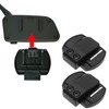 ECSiNG 2pcs Motorcycle Helmet Bluetooth Headset Intercom Bracket Bluetooth Intercom