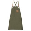 HARFINGTON Canvas Chef Aprons 75x69cm Adjustable Strap Cross Back Kitchen