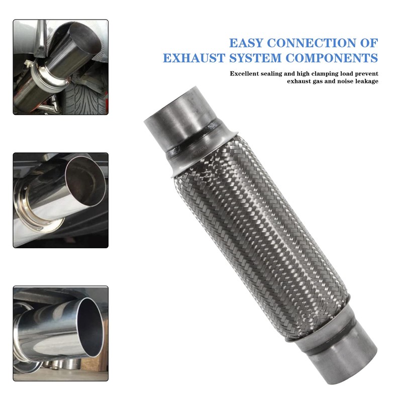 RP Remarkable Power, RK7553 Exhaust Flex Pipe 3" x 12"