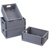 Rosenstein & Söhne Plastic Boxes: Set of 6 Plastic Storage