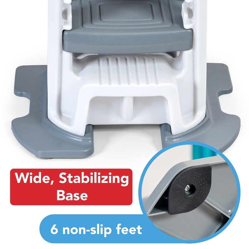 Simplay3 Toddler Tower Montessori Standing Kitchen Step Stool with Sturdy
