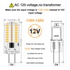 Megereet G4 LED Bulb 120V Dimmable 3W(20W 30W Halogen Equivalent)