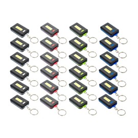 SE Assorted Color 160 Lumens COB LED Keychain Lights (24 PC.) - FL3824-24
