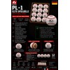BARNETT PL-1 Pallina da Baseball Match Elite', 9'', Bianco, 2