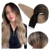 Full Shine Extensiones Cabello 50gr 14in 1b/18 Ombre Negro A