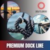 South Bend Rope Double Braid Nylon Dock Line w/Eye Splice