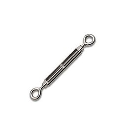 6 mm T316 Stainless Steel Open Body Turnbuckle Eye/Eye Pack Size : 1