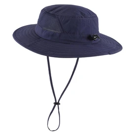 Decentron Men's Fishing Sun Hat Foldable Wide Brim Bucket Hats Adjustable UV Protection Safari Hat Breathable Hiking Hats Navy Blue