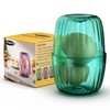 FFNIXOO Hard Boiled Egg Peeler Upgraded | Peel 1-2 Eggs