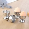 4 Pcs Stainless Steel Egg Cups Egg Display Stand Holders