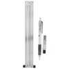 Ultra Precision Marking Ruler Stainless Steel Woodworking Scribing Ruler Gauging