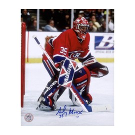 Andy Moog Signed Montreal Hockey Goalie 8x10 Photo
