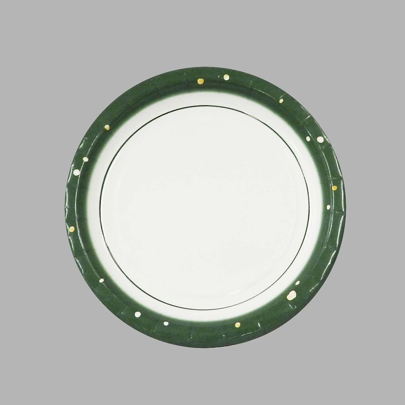 Paperware U-7DP Design Paper Plates, Extra Volume, 100 Sheets, 6.7