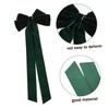 SAFIGLE 6pcs Velvet Duckbill Hair Bows for Women Soft Touch