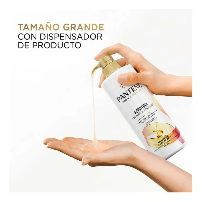 Shampoo Pantene Pro-v Keratina Repara & Protege 510 Ml