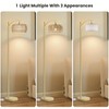 Yusist Arc Floor Lamp for Living Room,Farmhouse Floor Lamps with