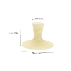 TOVINANNA Mushroom-shaped Aventurine Facial Tool for Stone Gua Massage Rock for Reducing Wrinkles and Eye Puffiness Versatile Beauty Tool for Daily Use