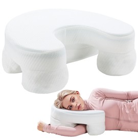 ROYALAY Side Sleeper Pillow with Arm Hole, Adjustable Shoulder Pillow for Side Sleepers, Memory Foam Arm Pillows for Adults, Ergonomic Side Sleeper Pillow for Shoulder Pain