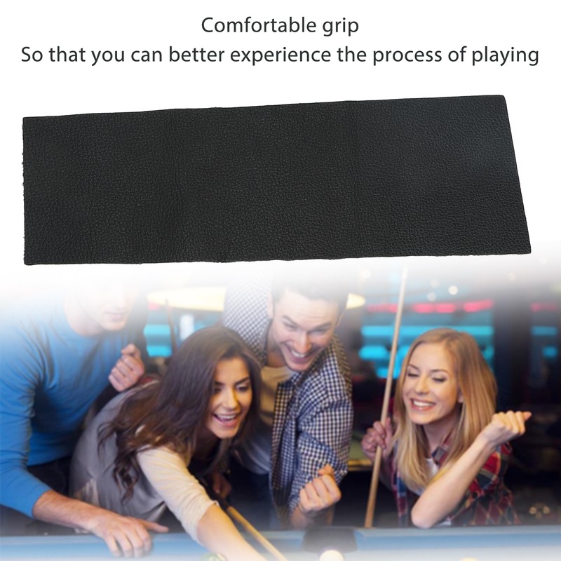 Billiard Cue Grip Wrap Leather Wear Proof Billiard Pool Cue