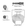Knitting Machine Adapter Quick Knit Replaceable Crochet Machine Adapter with