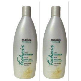 MASTEY 2 Mastey Frehair Creme Detangler Oil Free Controls Fly Away Hair 12  oz ea (201)
