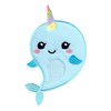 PatchMommy Narwal Iron-On Patch for Clothing, Jeans, Jackets, Children, Baby