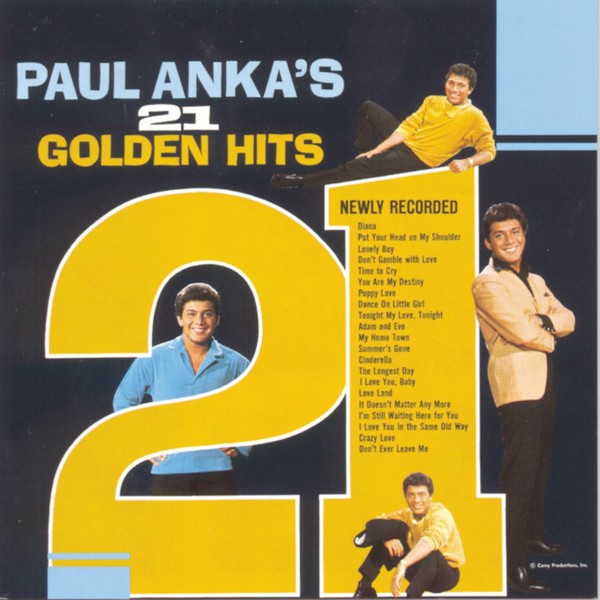 P Anka:21 Golden Hit