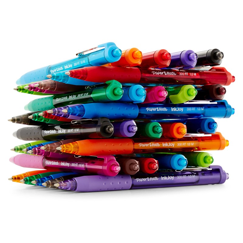 Paper Mate InkJoy 300RT Retractable Ballpoint Pens | Medium Point